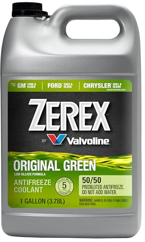 Zerex Original Green Low Silicate 50/50 Prediluted Ready-to-Use Antifreeze/Coolant 1 GA