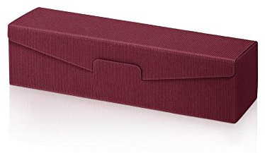 10 Stück Dekowell-PV Bordeaux, 1er Weinkarton, Weinverpackung, Flaschenkarton