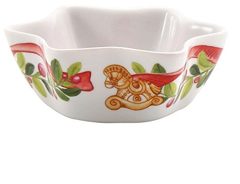 THUN Ciotolina Stella Dolce Natale, Ceramica, Variopinto