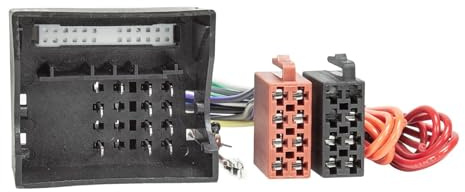 tomzz Audio 7034-003 Radio Adapter Kabel kompatibel mit Mercedes ab 2004 Quadlock (Fzg. mit Originalradio Audio 20/30) auf 16pol ISO Norm