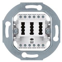 Berker TAE Socket 2 x 6/6NFF Module Inserts 454409