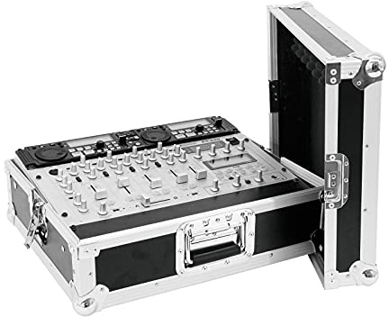 ROADINGER Mixer-Case Profi MCV-19, variabel, sw 8HE | Flightcase für 483-mm-Geräte (19)