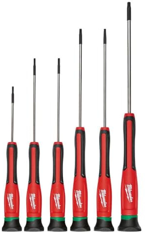 Milwaukee 6-Piece Precision TORX Screwdriver Set