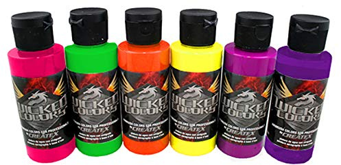 Wicked Colors Fluoreszierendes Set