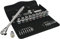 Wera 05004078001 8100 SC 8 Zyklop Metal Ratchet Set with switch lever, 1/2 drive, metric, 28 pieces