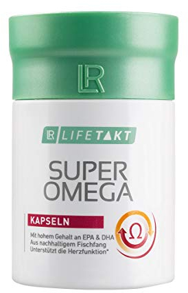 LR LIFETAKT Super Omega Capsule Integratore alimentare (2 x 60 capsule)