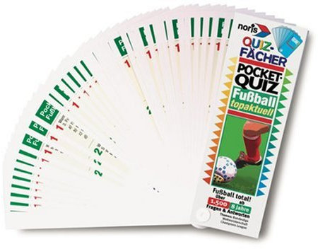 Noris Spiele 606100034 - Pocketquiz Fußball