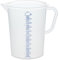 GRÄWE® Messbecher 2 Liter aus Kunststoff mit Literskala