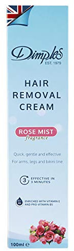 Dimples Hair Removal Cream Rose Mist, 100 ml