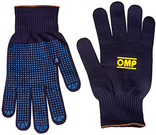 OMP OMPNB/1885/M Guantes para coche, Dark Gris, M
