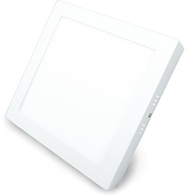 LED Panel 18W - aufputz - quadratisch Warmweiß