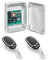 Kit Central electronica maniobras puerta parking garaje batiente de 1 o 2 hojas con paro suave y receptor incorporado y 2 mandos a distancia incopiables Motorline Falk