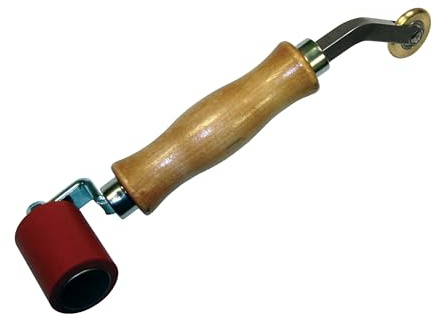 MR13140 Original Fork Everhard Double-end Silicone Seam/Brass Detail Roller Made in USA