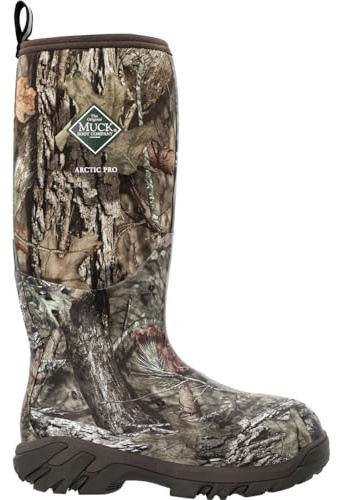 MUCK Men's Mossy Oak® Country DNA™ Arctic Pro Boot, Brown & Mossy Oak Country, Size 9(M)