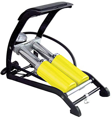 Streetwize SWFPHP3 High Performance, Twin Piston Foot Pump, Large Size, For Inflatables (Double)