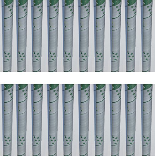 EXCOLO 20x Baumschutz Spiralen 60cm Grau PET-Folie witterungsbeständig, Rindenschutz, Verbissschutz, Fraßschutz, Flexible Baumspirale, luftdurchlässig, stapelbar, langlebig, Made in Germany