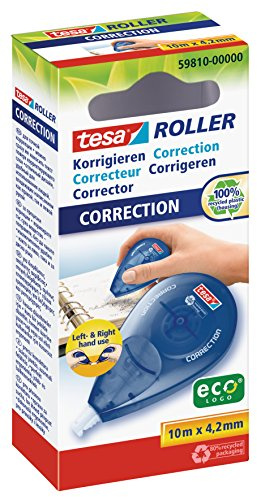 tesa Einweg-Korrekturroller, 4,2 mm x 10 m, 5 Roller