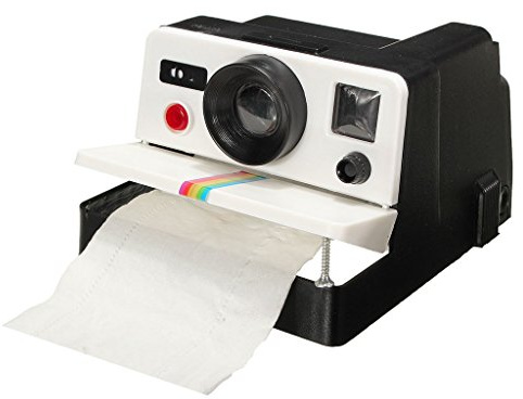 Winterworm Retro Creative Kamera förmige Rolle Toilettenpapier Tissue Halter Box Bezüge