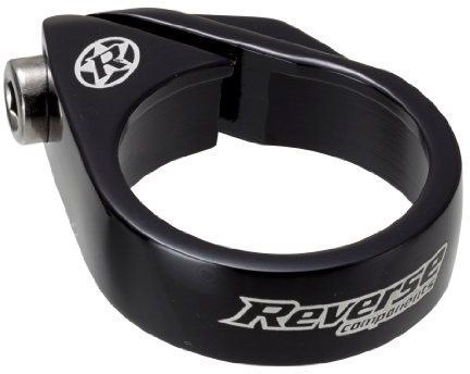 Reverse Bolt Clamp Sattelklemme 34.9mm schwarz