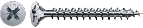 SPAX Vis universelle, 4 x 16 mm, 1000 pièces, Tête centrante, Tête fraisée, Cruciforme Z2, 4CUT, WIROX - 1081010400165