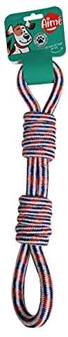 Aime Frenchy Double Knot Rope Toy for Dogs 35 cm