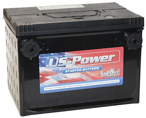 Intact US-Power 70Ah 12V 510A Autobatterie 57010 Pluspol Links