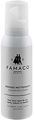 Famaco - Mousse Nettoyante 125 ml - Produits Universel pour l'Entretien des Chaussures - Tous types de cuirs, daim, nubuck et textiles