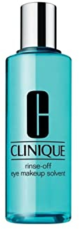 Clinique Rinse-Off Oil Free Eye Makeup Remover Solvent | Safe For Sensitive Skin, 125 ml