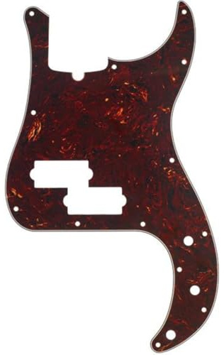 Fender 099-2175-000 4-Ply Tortoise Shell 13-Hole Mount Precision Bass Pickguard (with Truss Rod Notch)