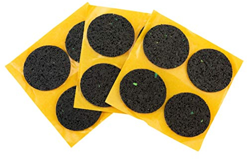 haggiy Anti-Rutsch-Pad selbstklebend - Ø35mm (12 STK.) | Rutschhemmende Gummipads, für Möbel, Sofas, Tische, Stühle, uvm.
