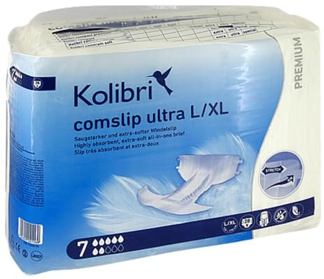 KOLIBRI comslip premium ultra L/XL 120-170 cm 28 St