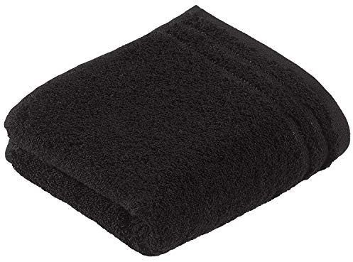 Vossen Calypso Feeling Gästetuch 30 x 50 cm schwarz