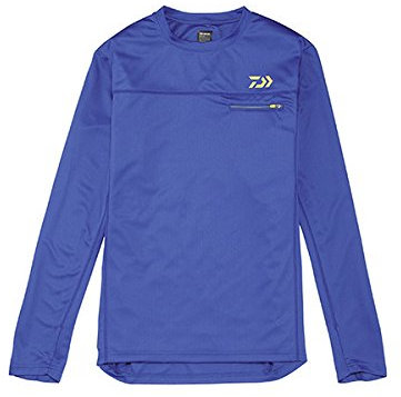 Daiwa Long Sleeve Langarm Shirt UV BLU-3XL