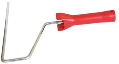 ADLER Steckbügel für Lackroller 10 cm. rot - Hochwertiger Bügel für Roller