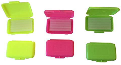 Smart Teeth - Kieferorthopädisches Wachs für Zahnspangen - verschiedene Aromen - 6 Boxen
