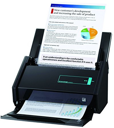 Fujitsu SCANSNAP-IX500 - Escáner de Documentos (láser) Color Negro
