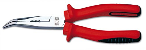 Intercable 1104200 Pinza a Becchi Mezzotondi Piegati