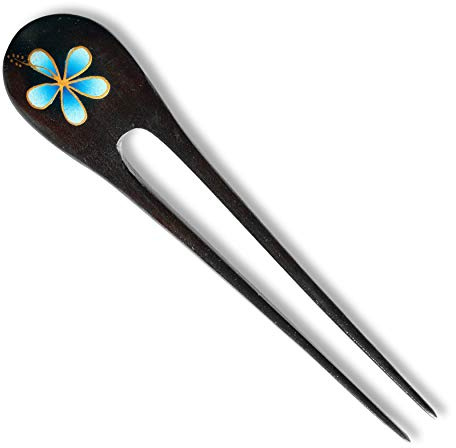 ISLAND PIERCINGS Haarnadel Handarbeit aus Holz HN057