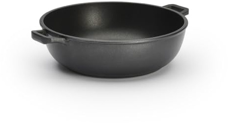 De Buyer Choc Extreme Schmorpfanne mit 2 Griffen, Silber