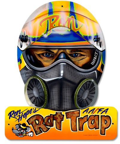 Rat Trap Metal Sign Wall Decor 12 x 15