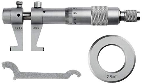 WABECO 2-Punkt Innenmessschraube 25-50 mm Innenmikrometer Innenmessgerät