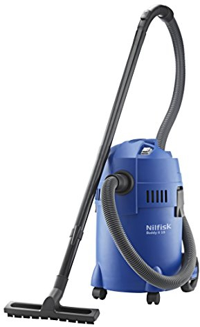 Nilfisk Buddy II 18L Wet and Dry Vacuum Cleaner - Home, Garden & Car Cleaner - Suction & Blowing Functions for Indoor & Outdoor (1200 W)
