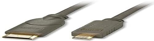 LINDY 41340 – High-Speed-HDMI-Kabel mit Ethernet - Mini HDMI Typ C zu Micro HDMI Typ D – 0,5 m