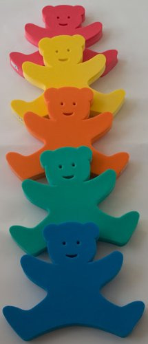 Auftriebshilfe Schwimmbrett Schwimmspaß Bär Bear 340x290x38mm ORANGE NEU&Original von Babysplash