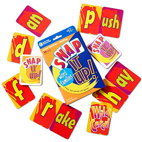 Learning Resources Snap It Up Phonics Word Families