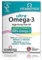 Vitabiotics Ultra Omega-3 Fish Oils Capsules with DHA EPA Nutritional Supplements for Heart Brain and Eye Vision