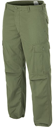 Mil-Tec Herren M64 Hose, Oliv, XL EU