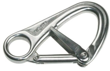 Sicherheitskarabiner Karabiner mit Sicherung Karabiner Edelstahl A4 ARBO-INOX