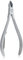 CREDO Cuticle Nippers 10 cm - Rounded Cuticle Nippers for Diabetics, Ergonomically Shaped, Matte Chrome-Plated, Made in Germany