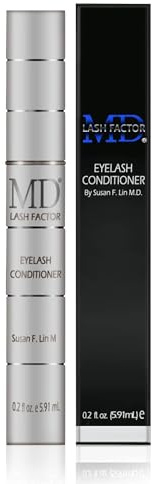MD Lash Factor Wimpernserum | Unterstützt das Erscheinungsbild volleren, länger wirkenden Wimpernwuchses | Augen-Wimpern-Conditioner für Frauen | 0,2 Fl Oz - 6 Monatspackung